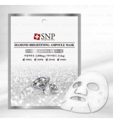 SNP Diamond Brightening Ampoule Mask 鑽石亮白保濕面膜($12/片，$98/盒)